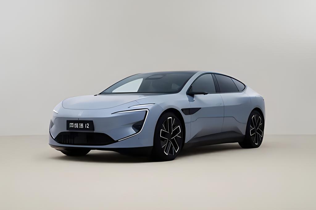 Vehículo eléctrico RWD azul Vehículo New Energy Car Avatar12 con buen precio