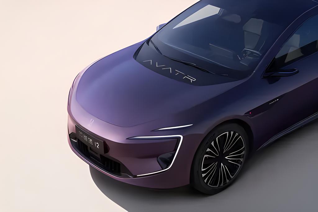 Buen precio Sedán Azul coche eléctrico puro vehículos inteligentes de nueva energía Avatar12