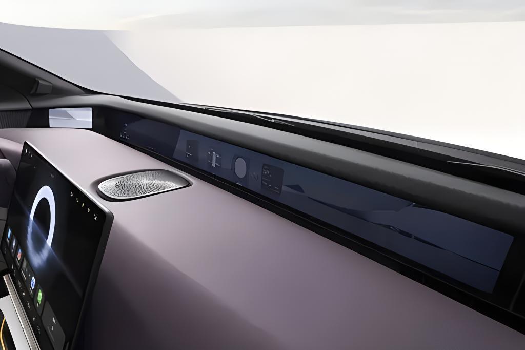 China Sedan Azul coche puro vehículos inteligentes Vehículo eléctrico New Energy Avatar12